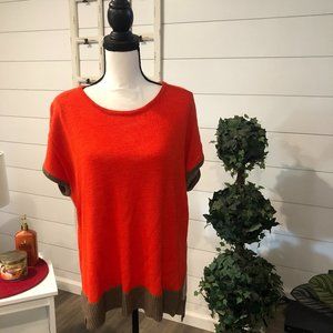 Chico's Colorblock tunic, size 3/XL